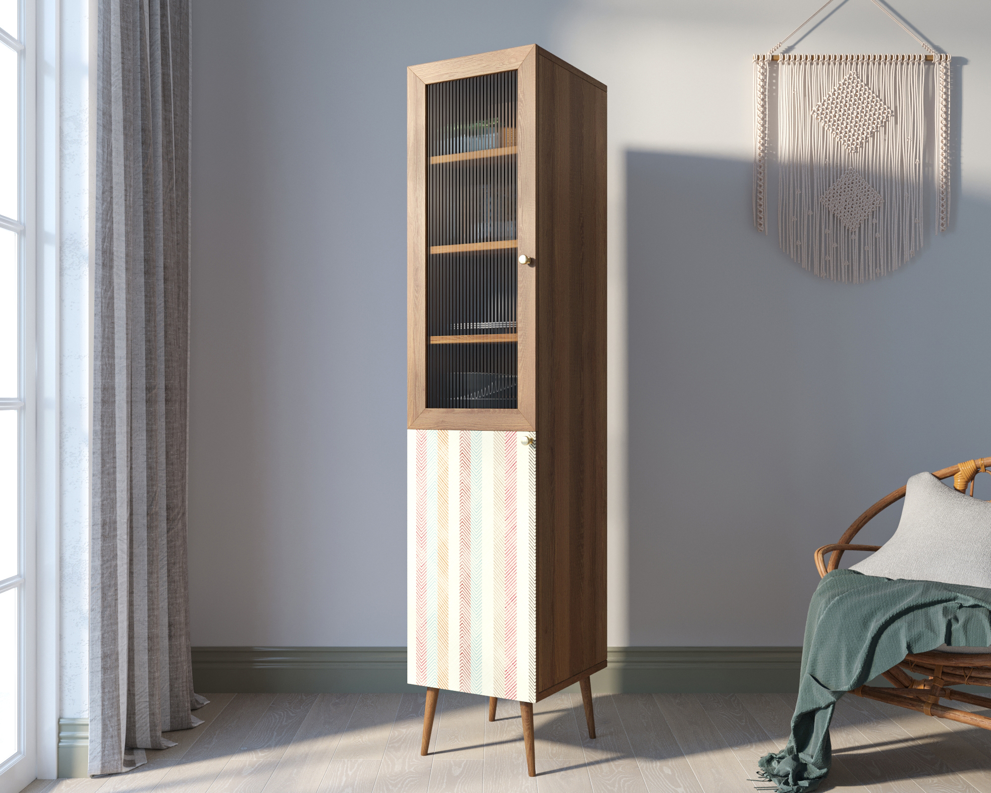 заказать Буфет "Berber" узкий принт 45 арт BB39/Print_45