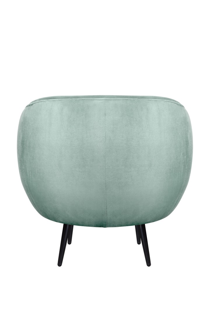 Мягкое кресло Benee Green на черных ножках в интернет-магазине