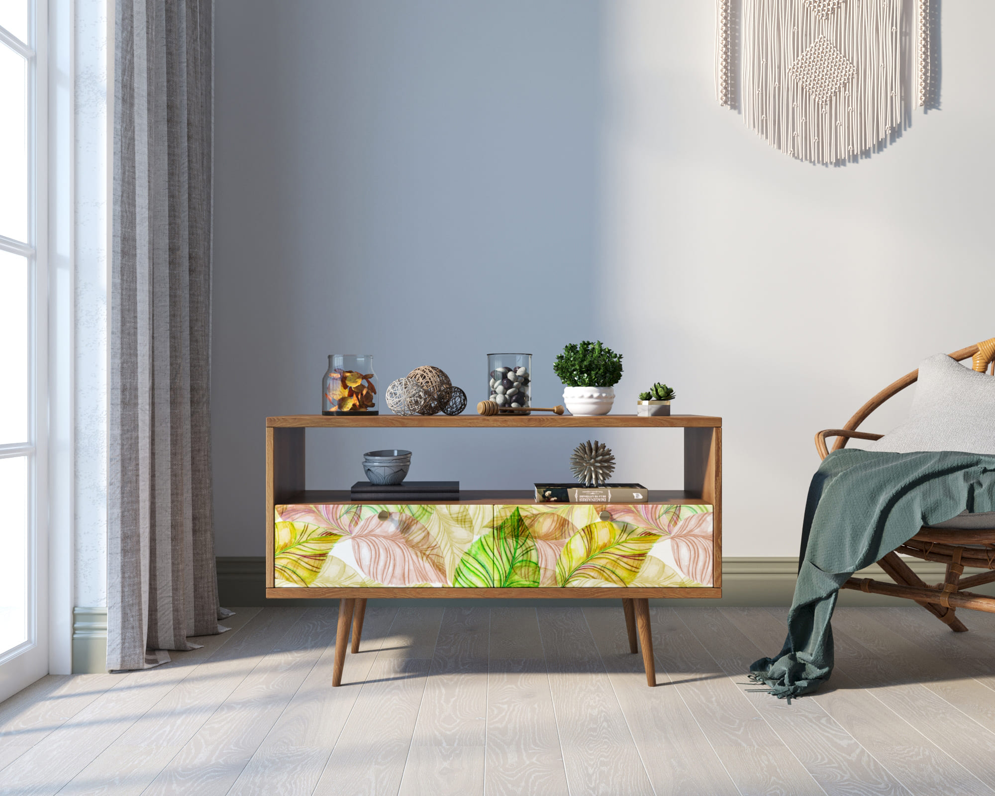 Консоль "Berber" с двумя ящиками принт 29 арт BB22/Print_29 в интернет-магазине в Москве Консоль "Berber" с двумя ящиками принт 29 арт BB22/Print_29 в интернет-магазине