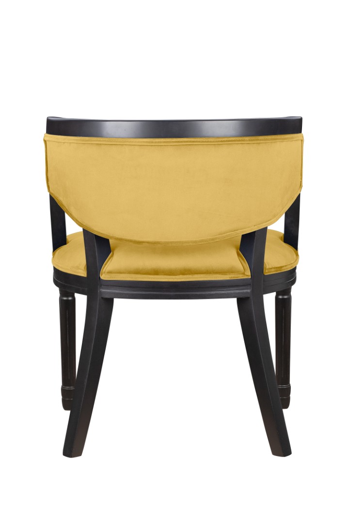 Стул для кафе Orzo Yellow в интернет-магазине