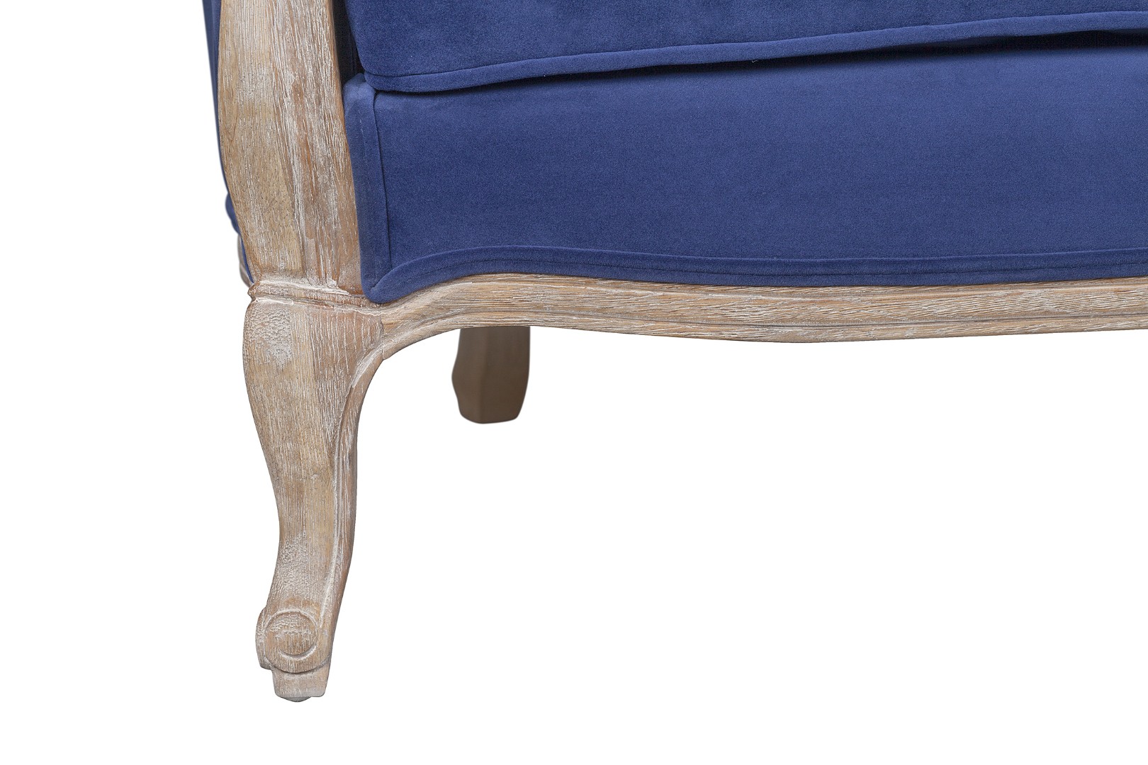 Дизайнерский двухместный диван Darcy 2 ампир синий в интерьере в Москве Дизайнерский двухместный диван Darcy 2 ампир синий в интерьере