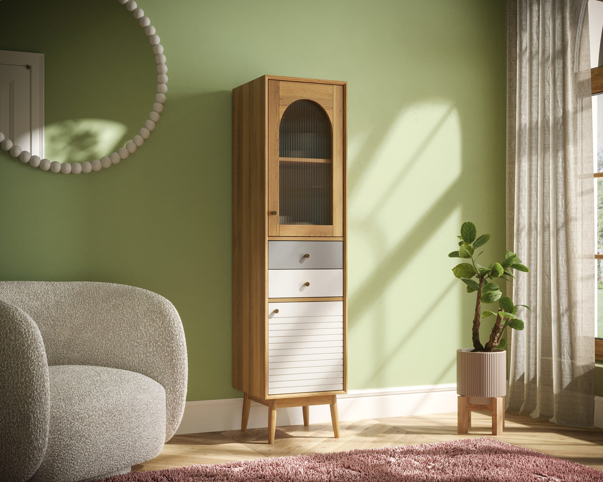 заказать Шкаф в скандинавском стиле "Pollo" арт POL19 в Москве заказать Шкаф в скандинавском стиле "Pollo" арт POL19