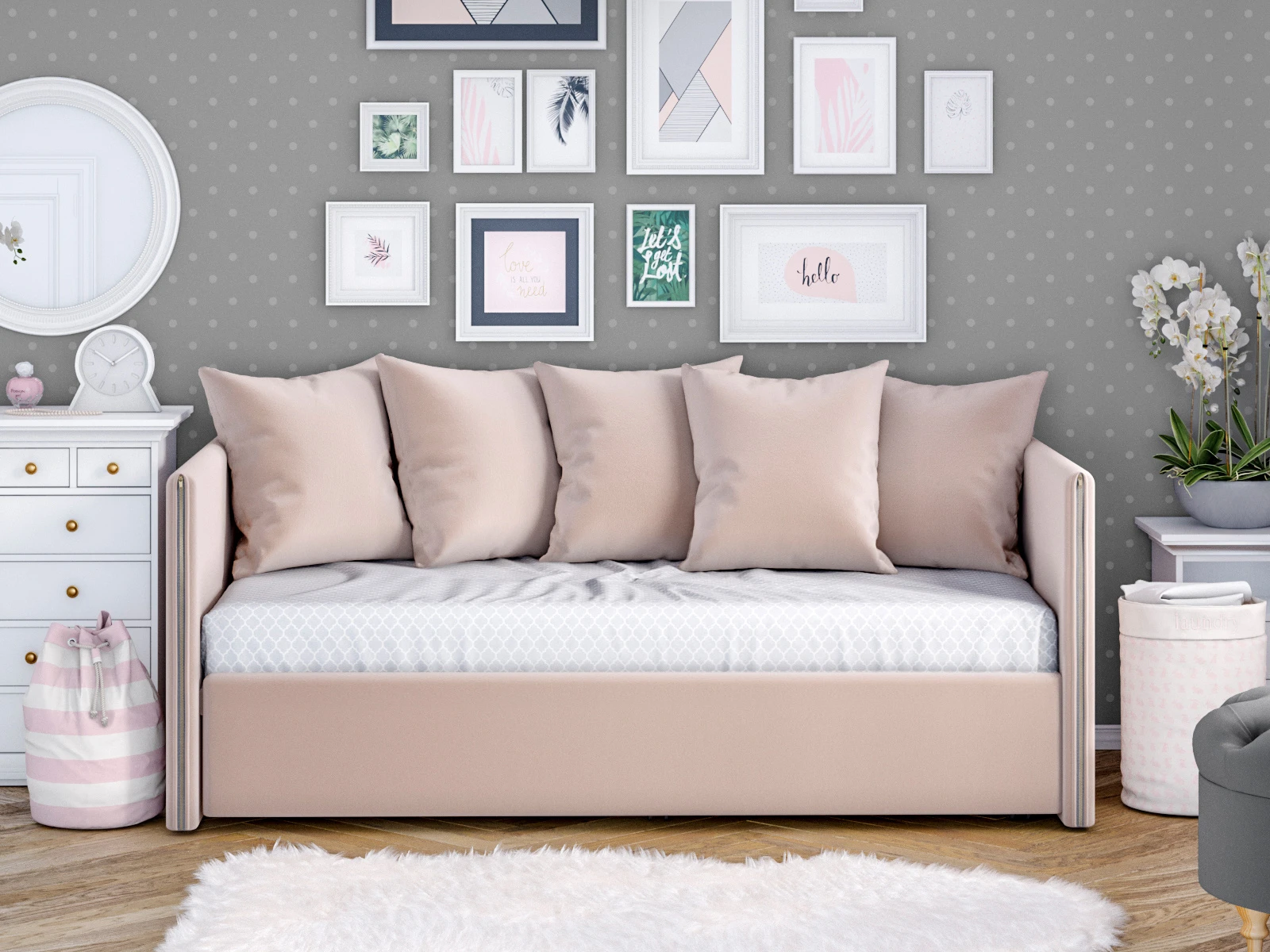 стильные Кровать-кушетка Milano в Москве стильные Кровать-кушетка Milano