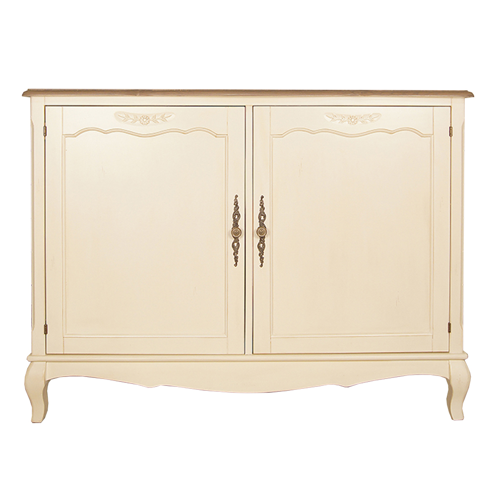 фото Комод "Leontina" бежевый с дверками арт ST9326