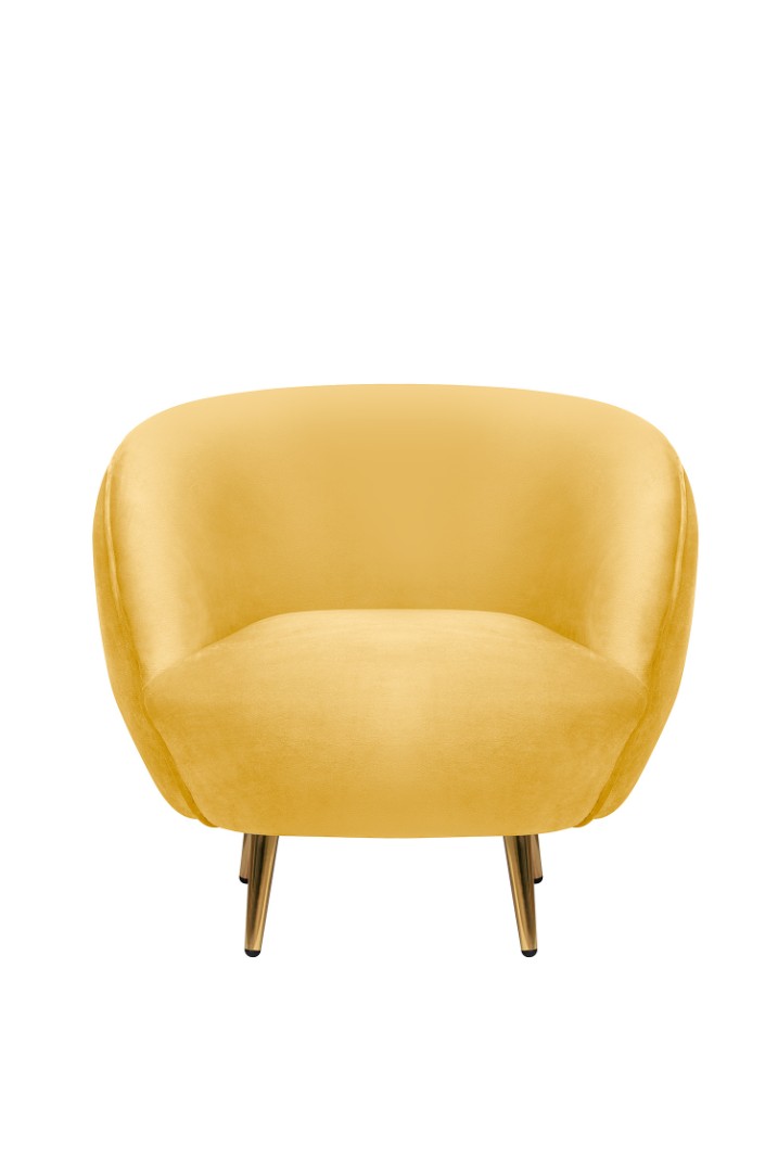 купить Мягкое кресло Small Benee Yellow