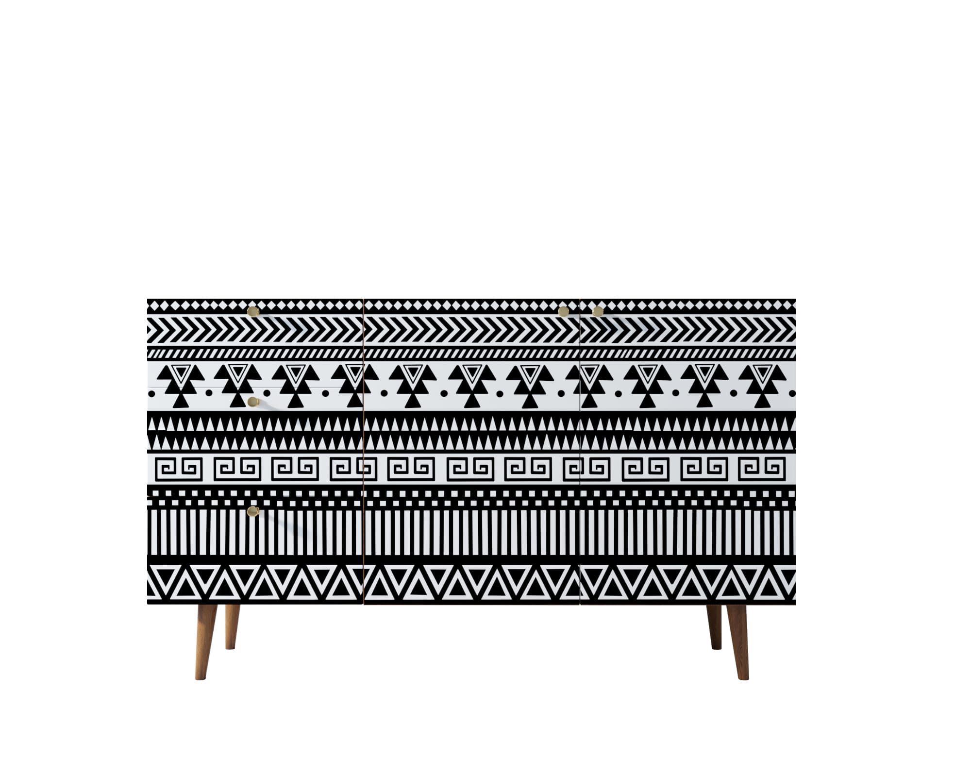 заказать Комод "Berber" с двумя дверками и ящиками принт 19 арт BB17/Print_19