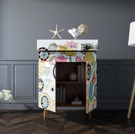 купить Комод "Berber" большой  арт BB12/Print_03