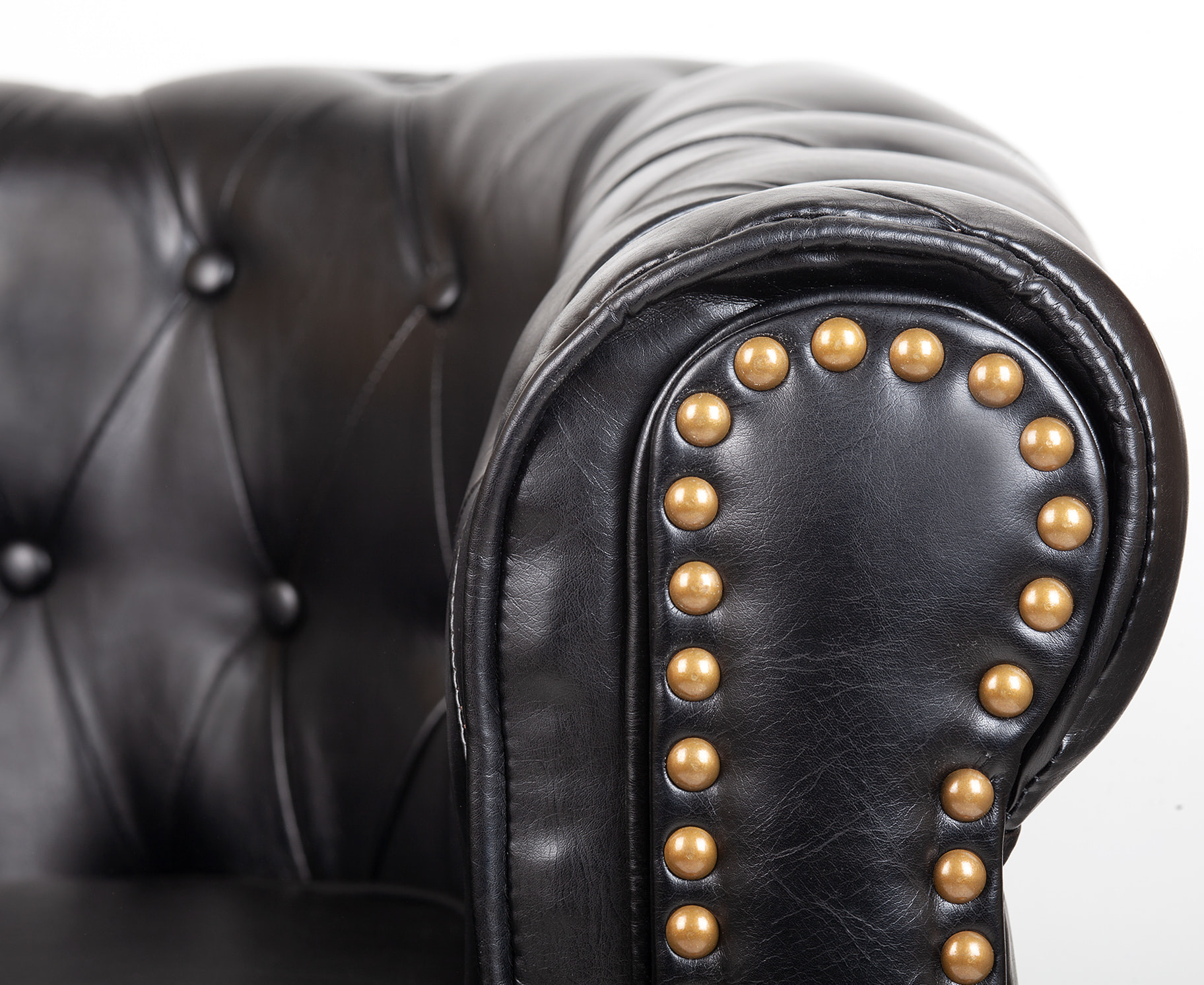 фото Кожаное кресло Karo Black V2