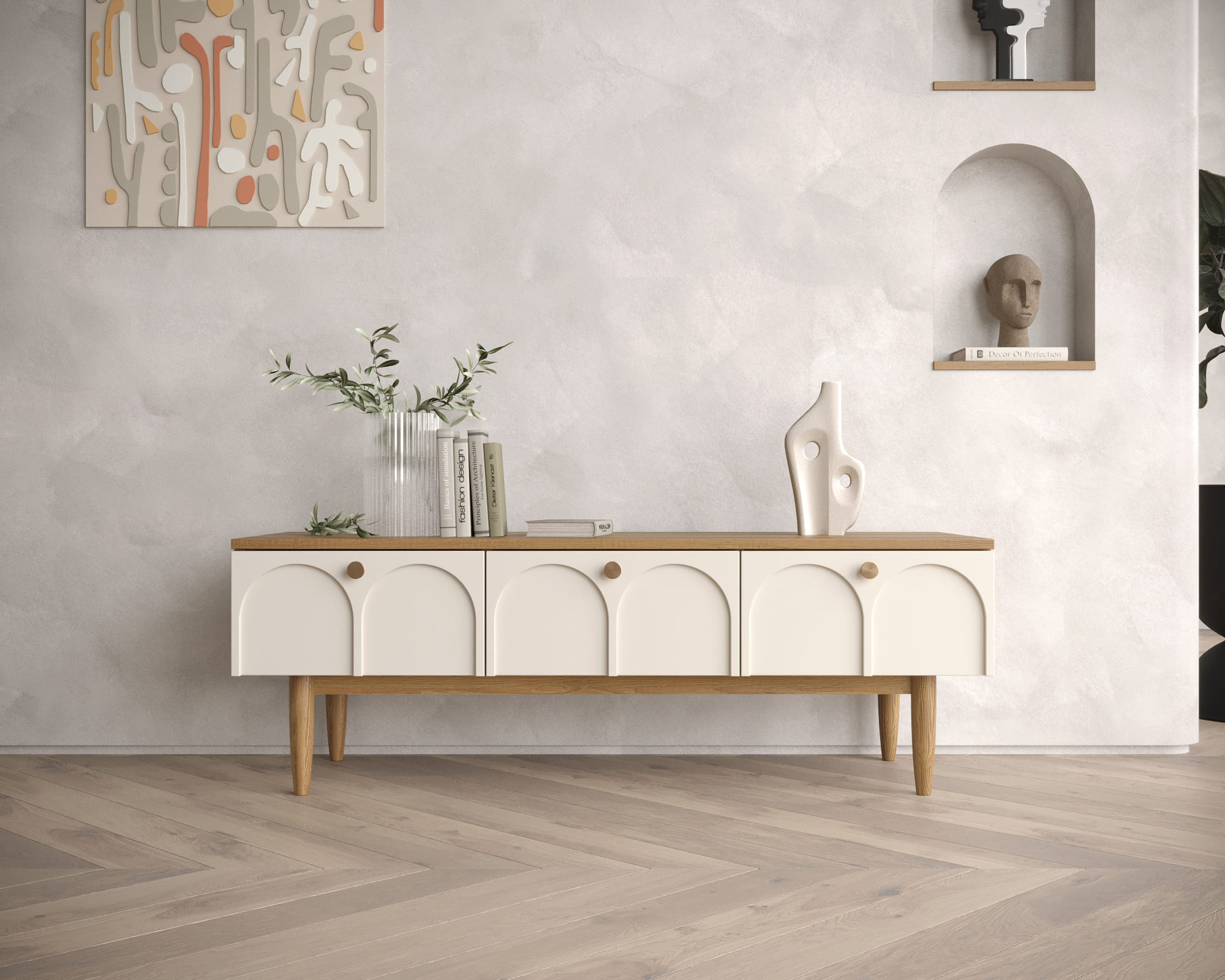 заказать Комод с тремя ящиками "Арка (Arka)" AR06