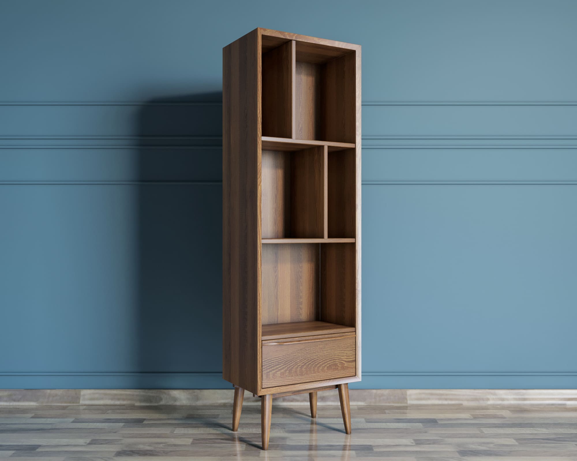 фото Узкий стеллаж "Bruni" арт BR26 в Москве фото Узкий стеллаж "Bruni" арт BR26