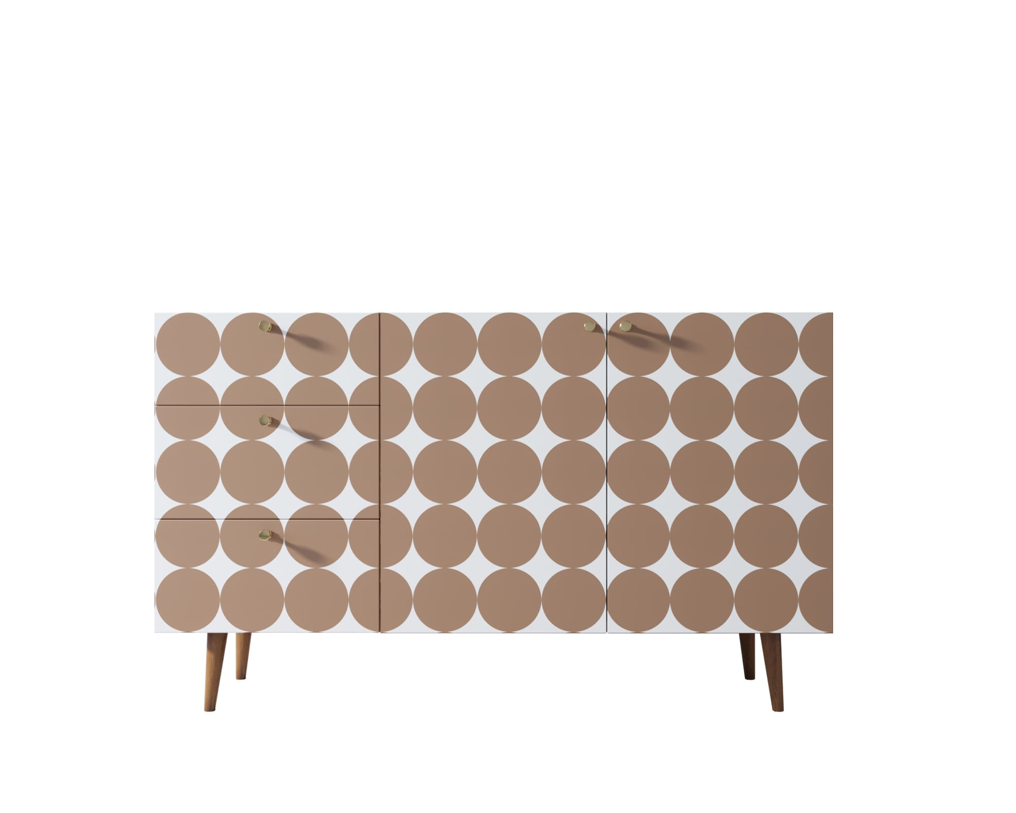 заказать Комод "Berber" с двумя дверками и ящиками принт 17 арт BB17/Print_17