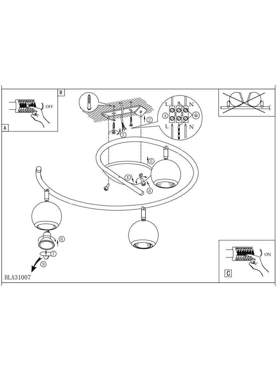 купить Светодиодный спот BIMEDA 31007