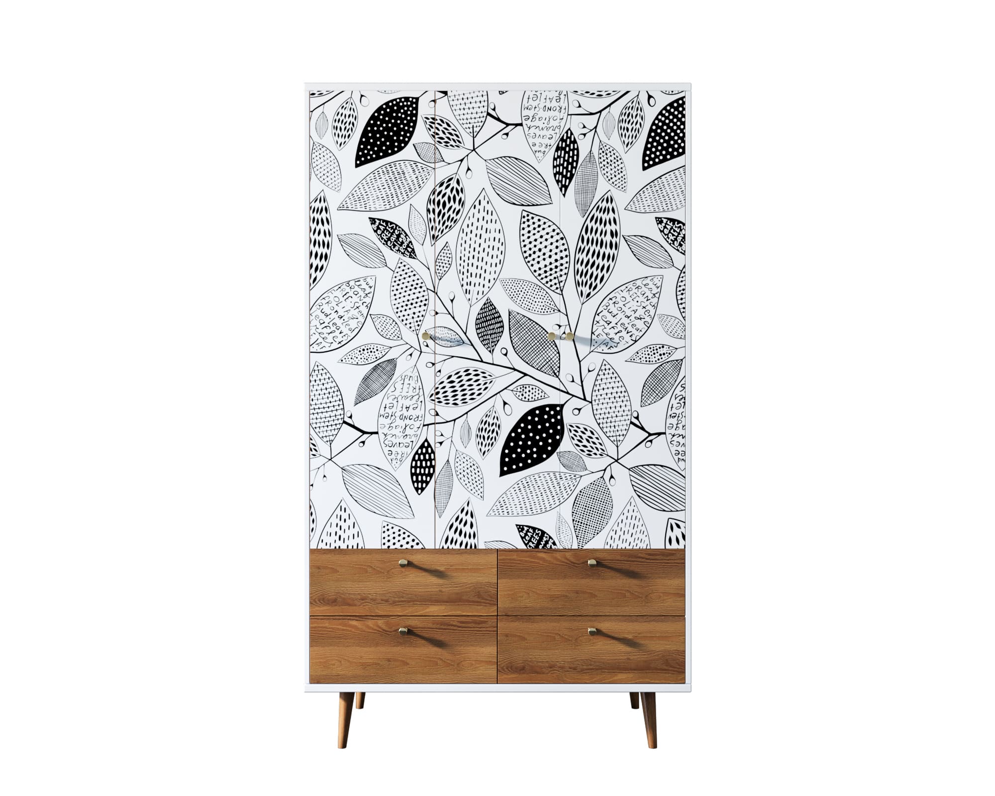 заказать Шкаф трехстворчатый "Berber" принт 9 арт BB02/Print_09