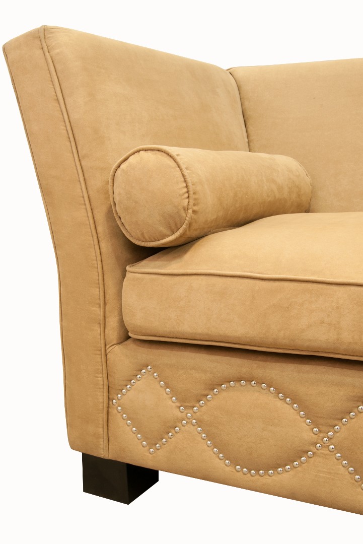 заказать Прямой диван 3 места арт-деко Volte коричневый в Москве заказать Прямой диван 3 места арт-деко Volte коричневый