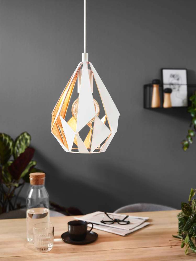 купить Подвес CARLTON белый, золото арт 43001