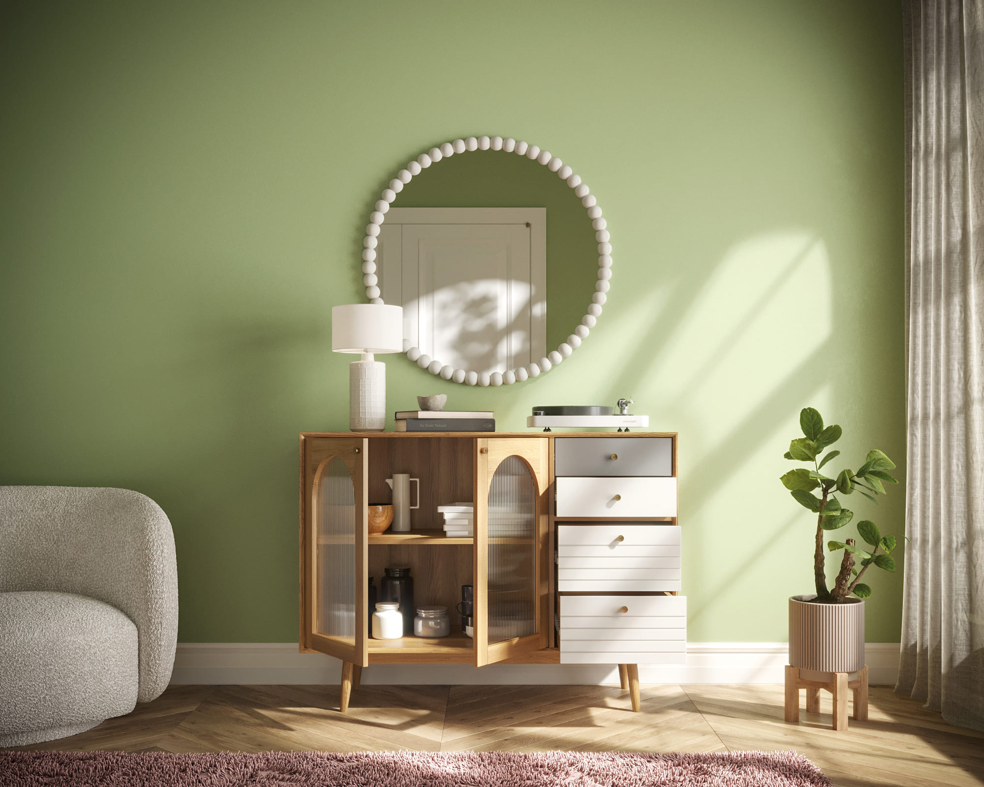 купить Комод "Pollo" с ящиками и дверками арт. POL02 в Москве купить Комод "Pollo" с ящиками и дверками арт. POL02