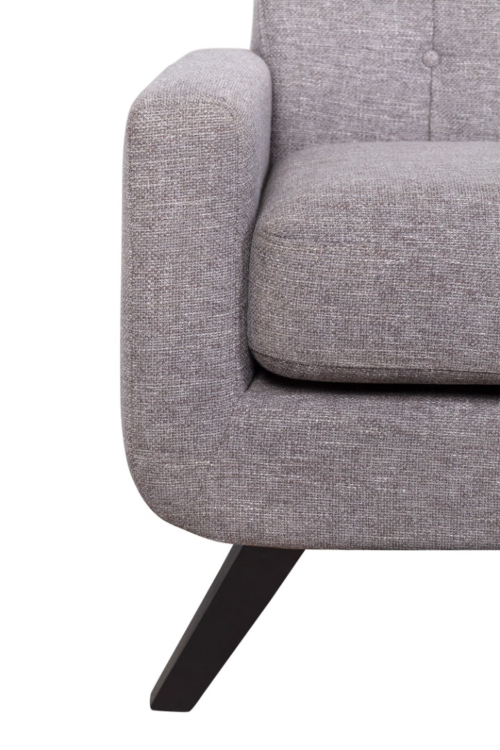 фото Диван скандинавский на ножках Uter Grey V2 в интерьере