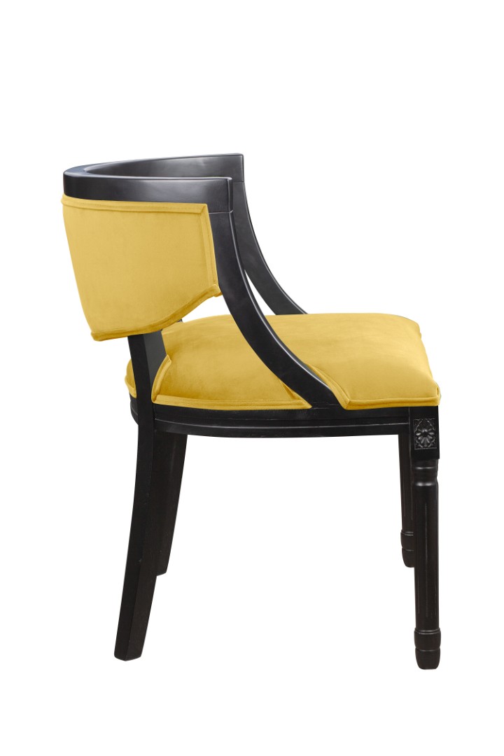 заказать Стул для кафе Orzo Yellow