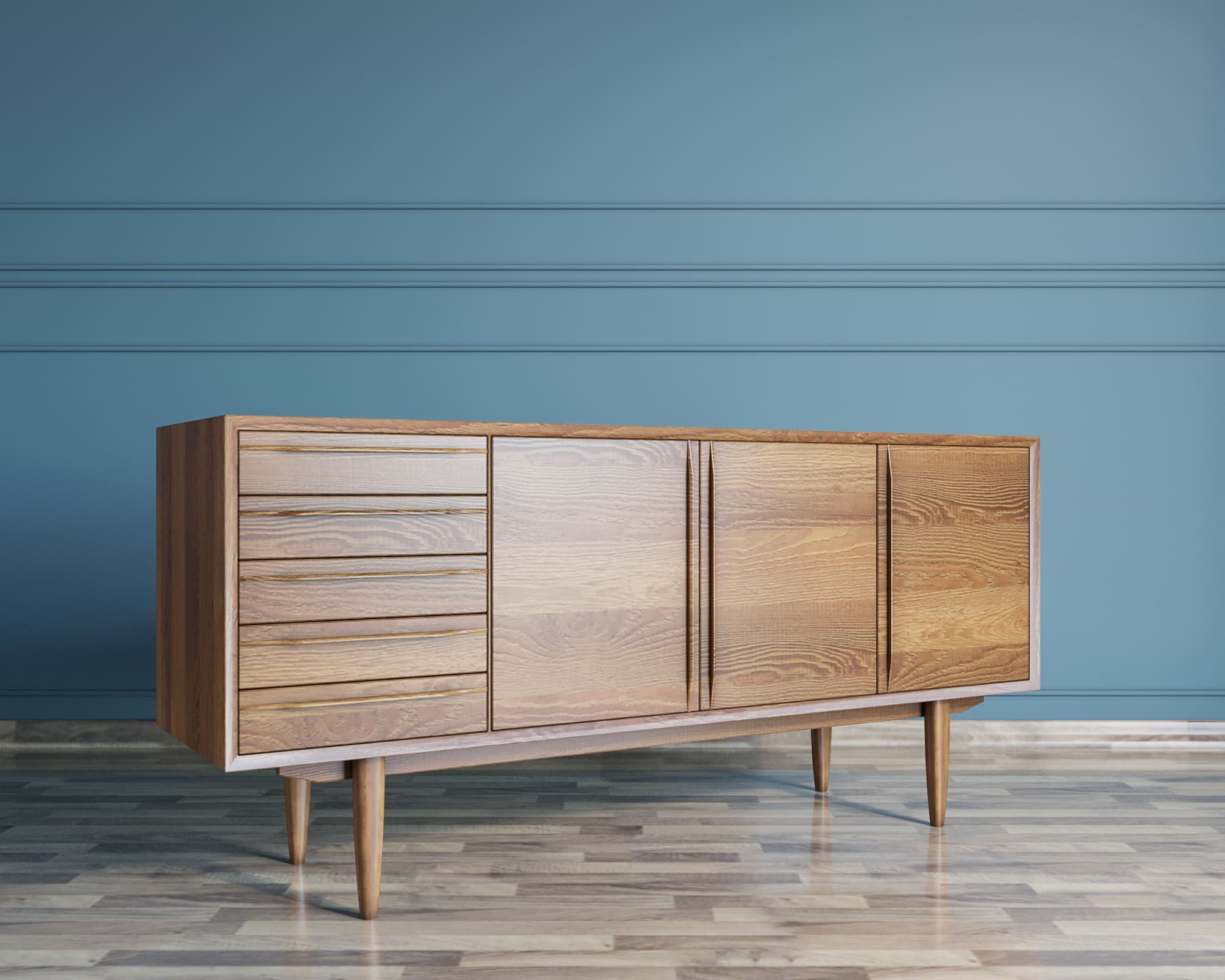 фото Комод "Bruni" три дверки арт BR04 в Москве фото Комод "Bruni" три дверки арт BR04