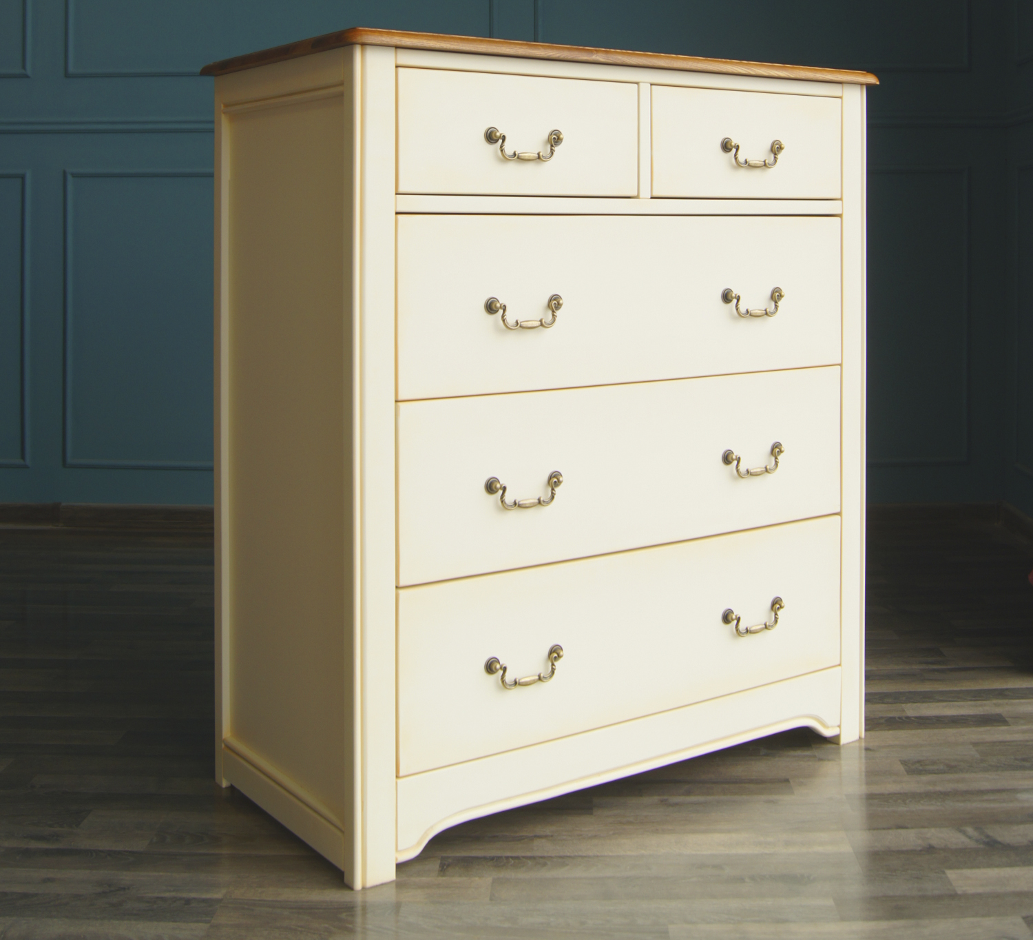 стильный Бежевый комод "Olivia" на пять ящиков арт GA2005C в Москве стильный Бежевый комод "Olivia" на пять ящиков арт GA2005C