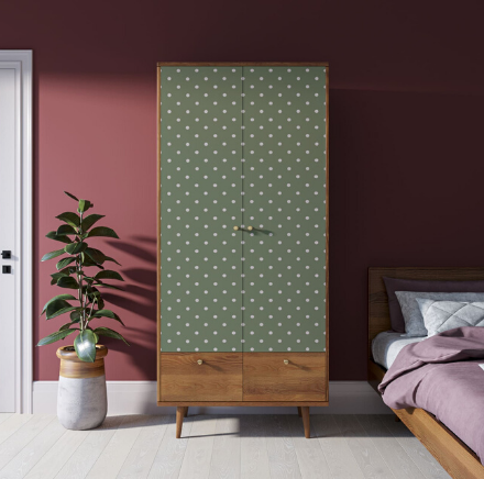 купить Шкаф двухстворчатый "Berber" принт 12 арт BB16/Print_12