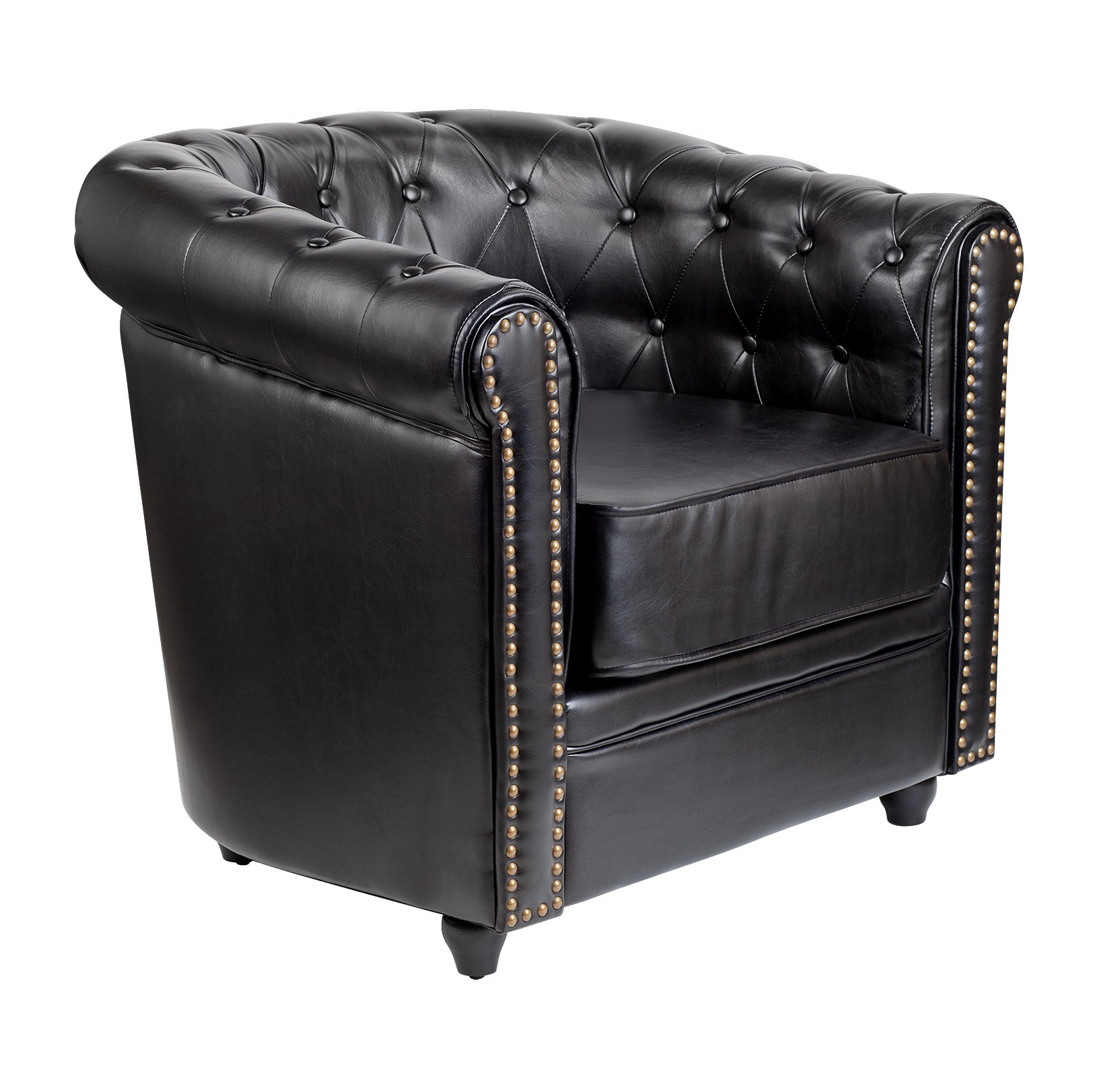 купить Кожаное кресло Karo Black V2 в Москве купить Кожаное кресло Karo Black V2