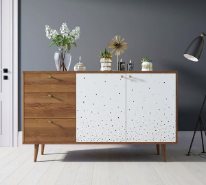 Комод "Berber" с двумя дверками и ящиками 15 принт арт BB05/Print_15 в Москве Комод "Berber" с двумя дверками и ящиками 15 принт арт BB05/Print_15