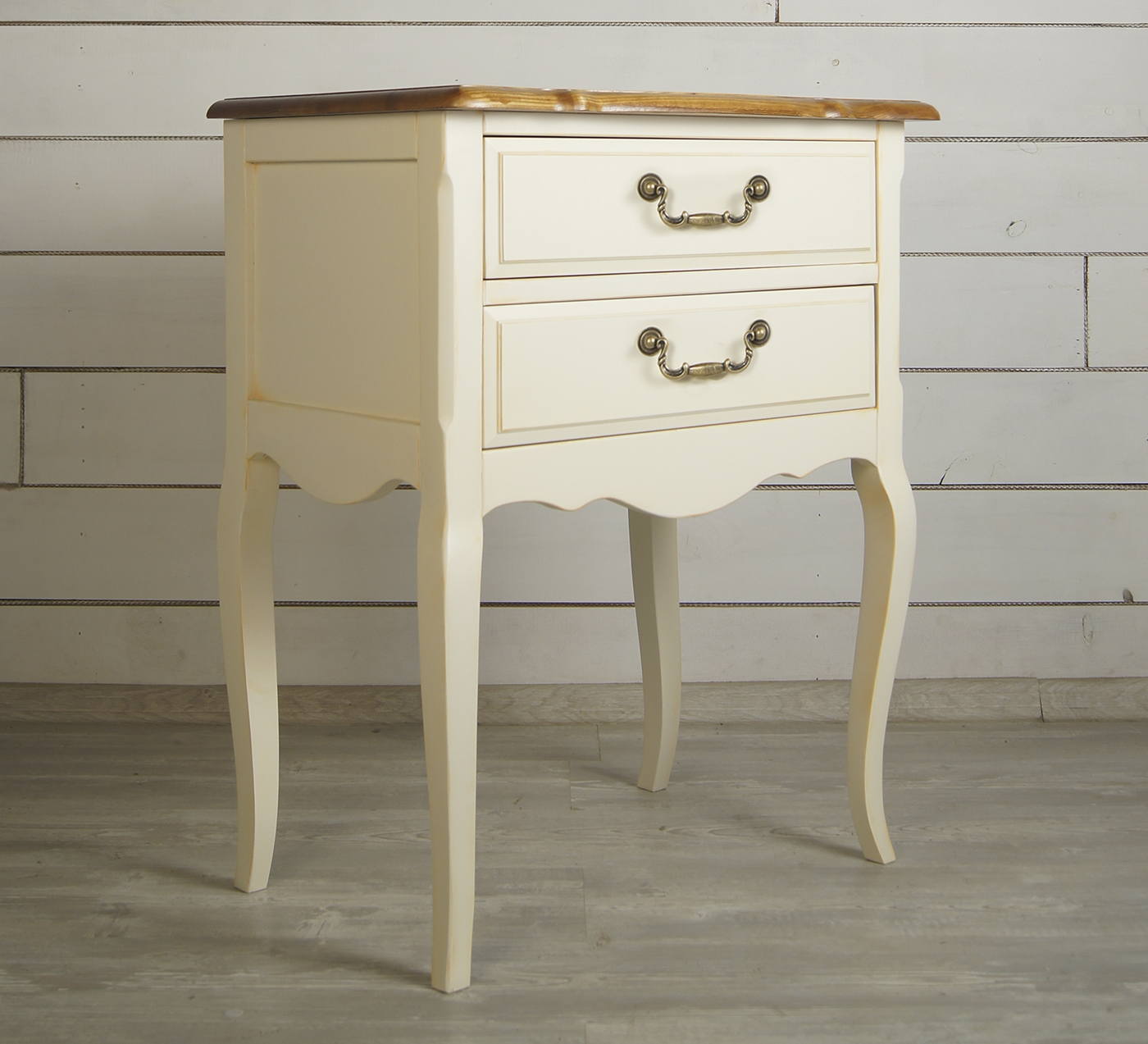 купить Прикроватная тумба "Leontina" на 2 ящика арт ST9306