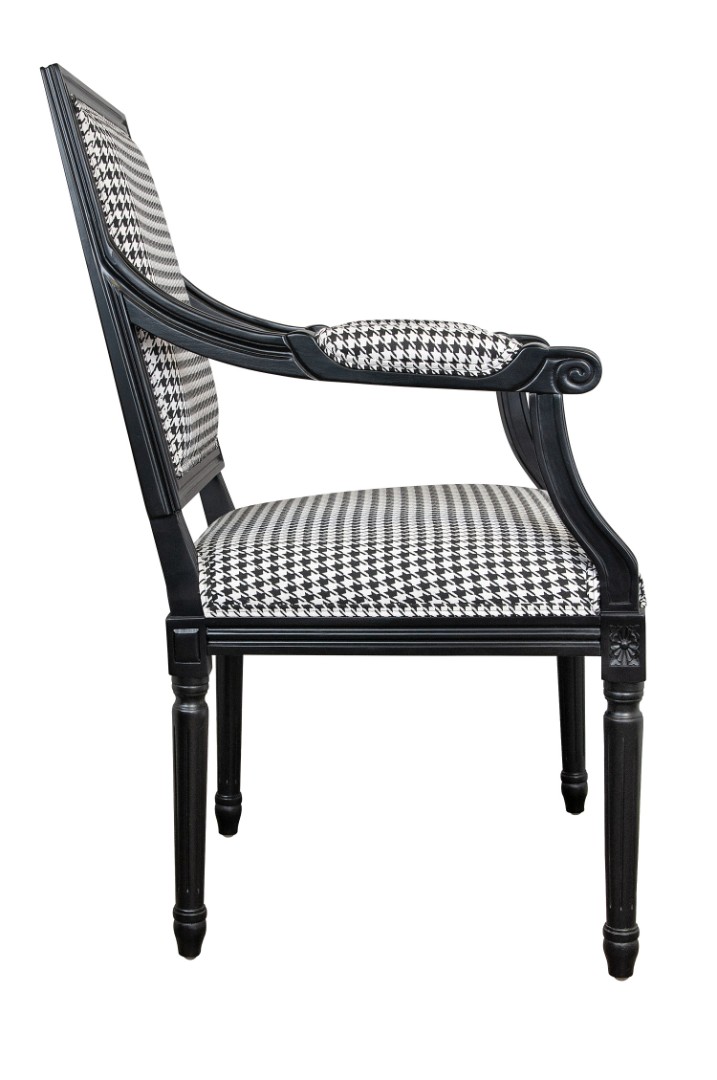 заказать Мягкий стул с подлокотниками Runako