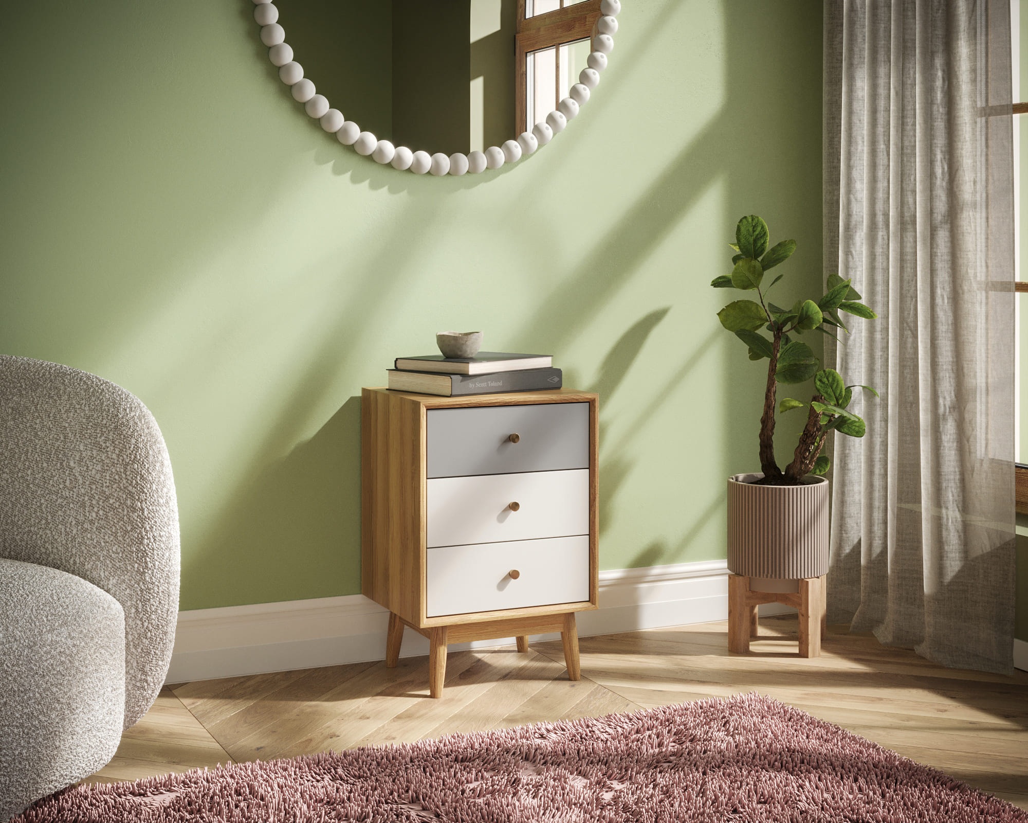 заказать Тумба "Pollo" с ящиком арт POL05 в Москве заказать Тумба "Pollo" с ящиком арт POL05