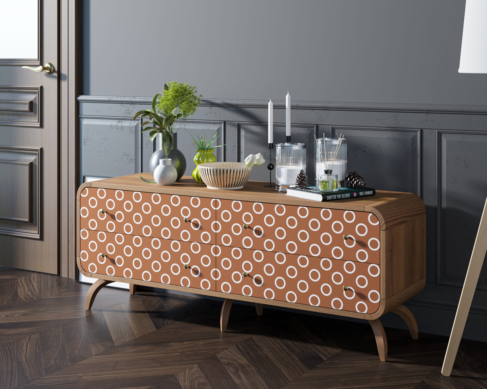 заказать Комод "Ellipse print" c принтом 3 арт EL01/Print_3