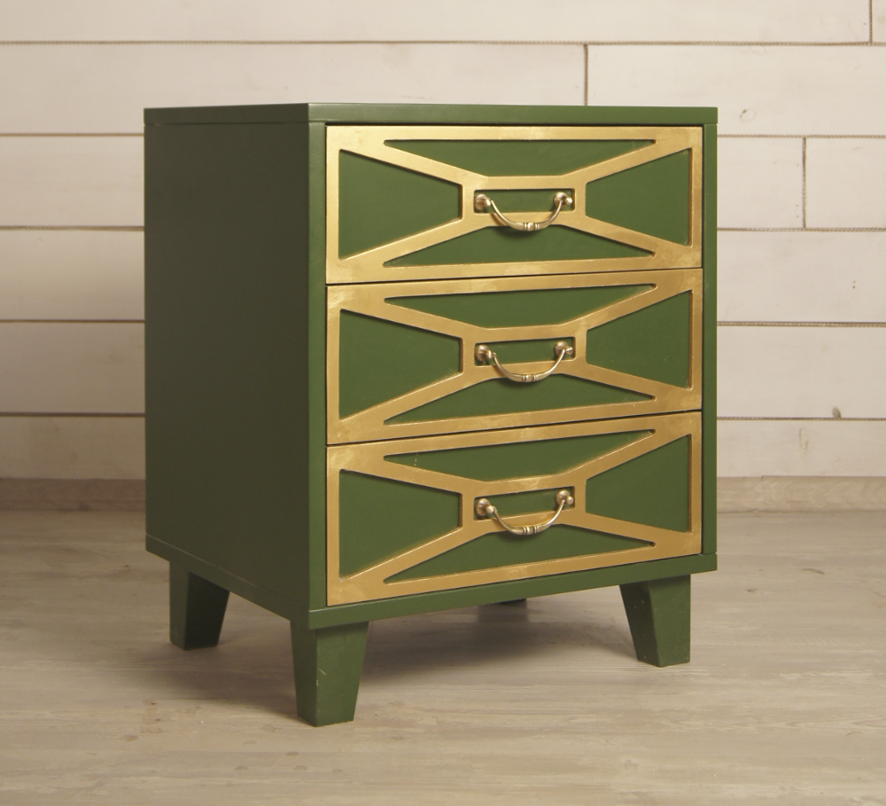 купить Прикроватная тумба "Emerald" арт DSC10523ETG Зеленый