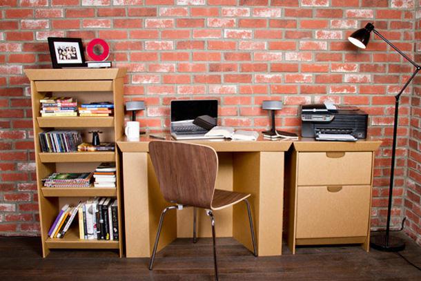 Мебель из картона — не только детская забава