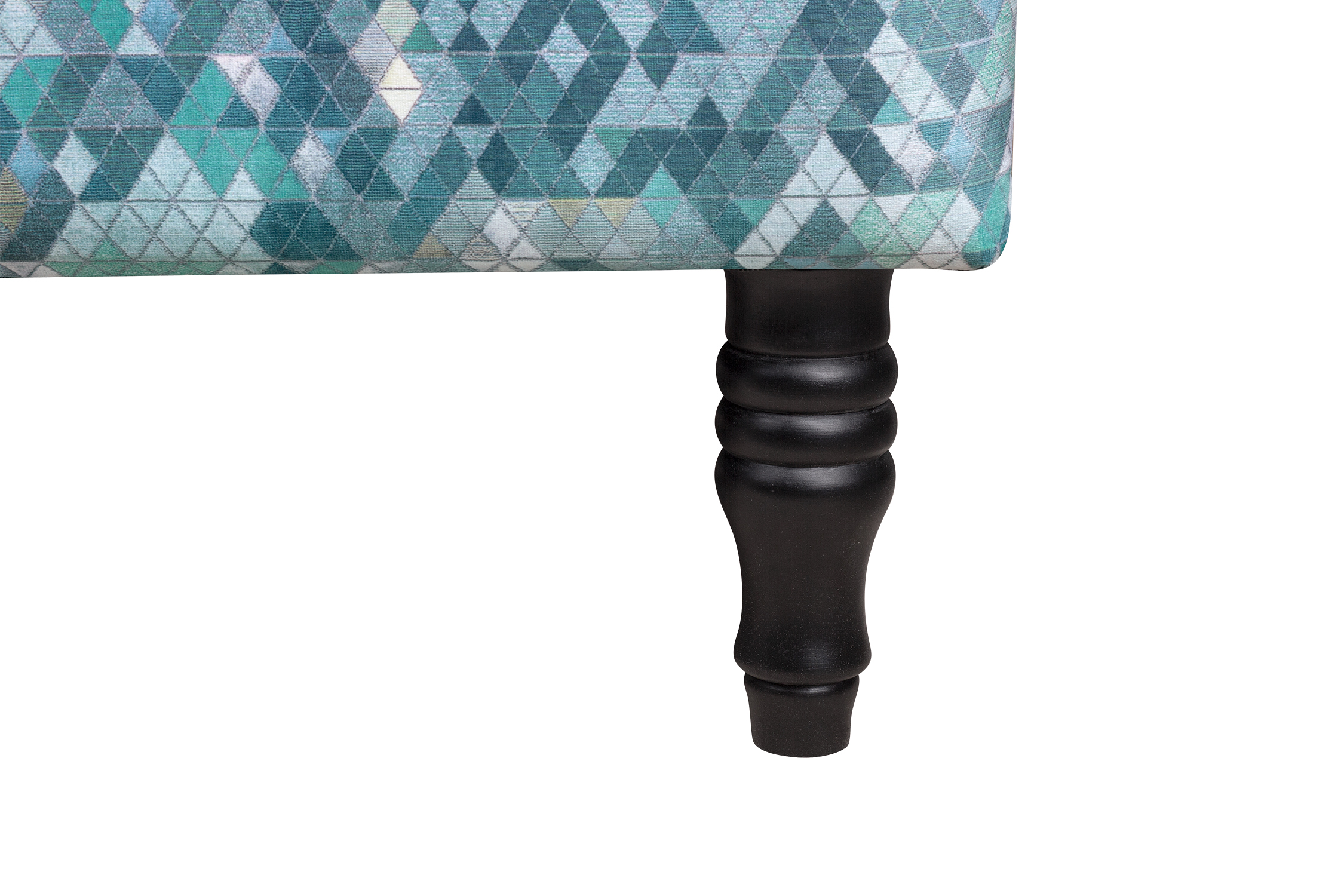 Дизайнерский двухместный диван Rose Triangle в интерьере