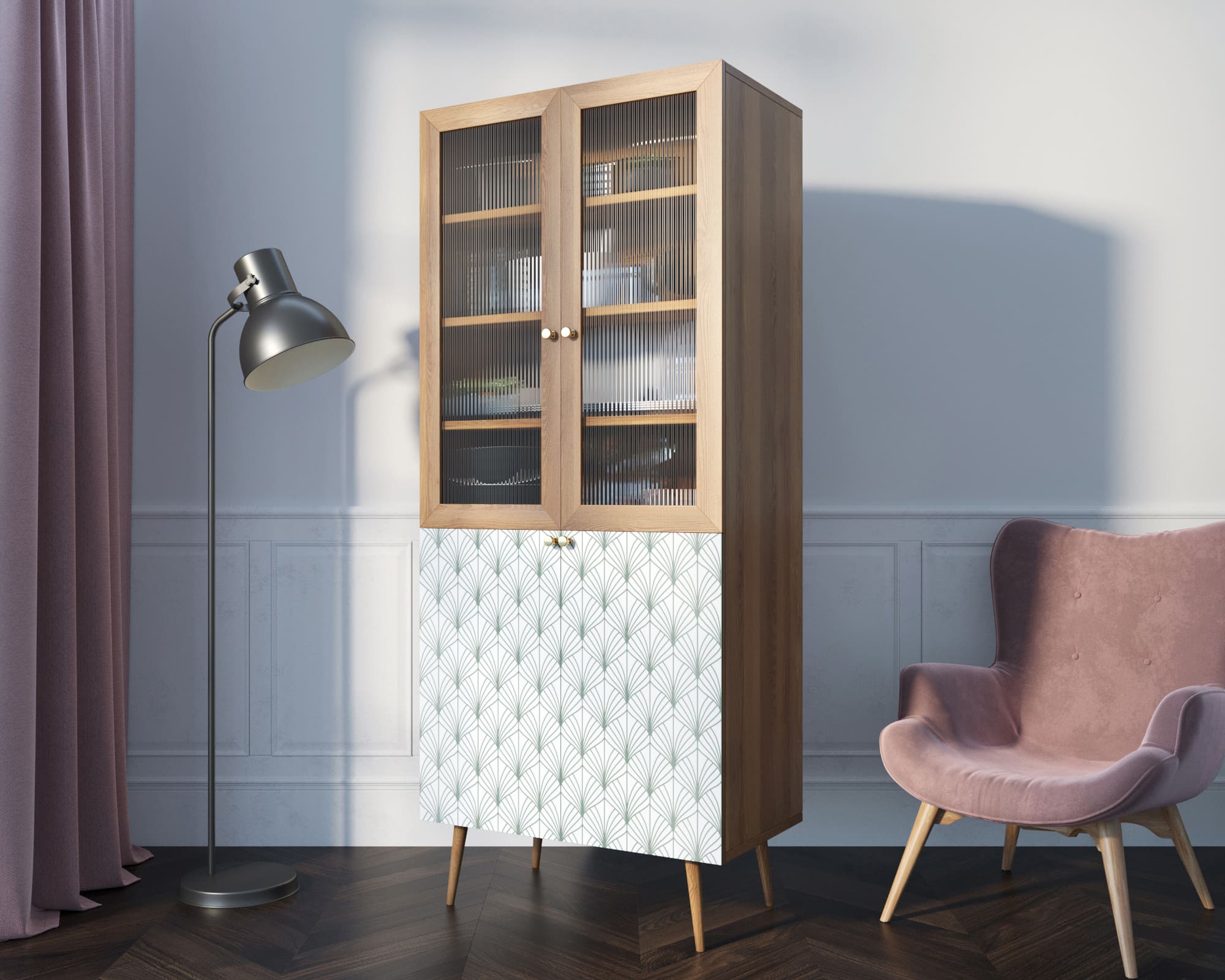 заказать Буфет "Berber" малый принт 38 арт BB30/Print_38