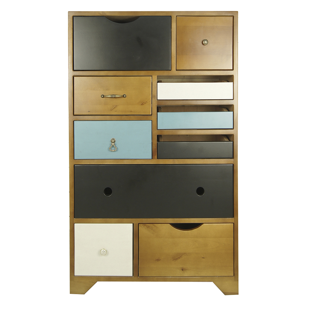 купить Комод универсальный «Aquarelle Birch» 10 ящиков арт RE-14ETG/4 в интернет-магазине