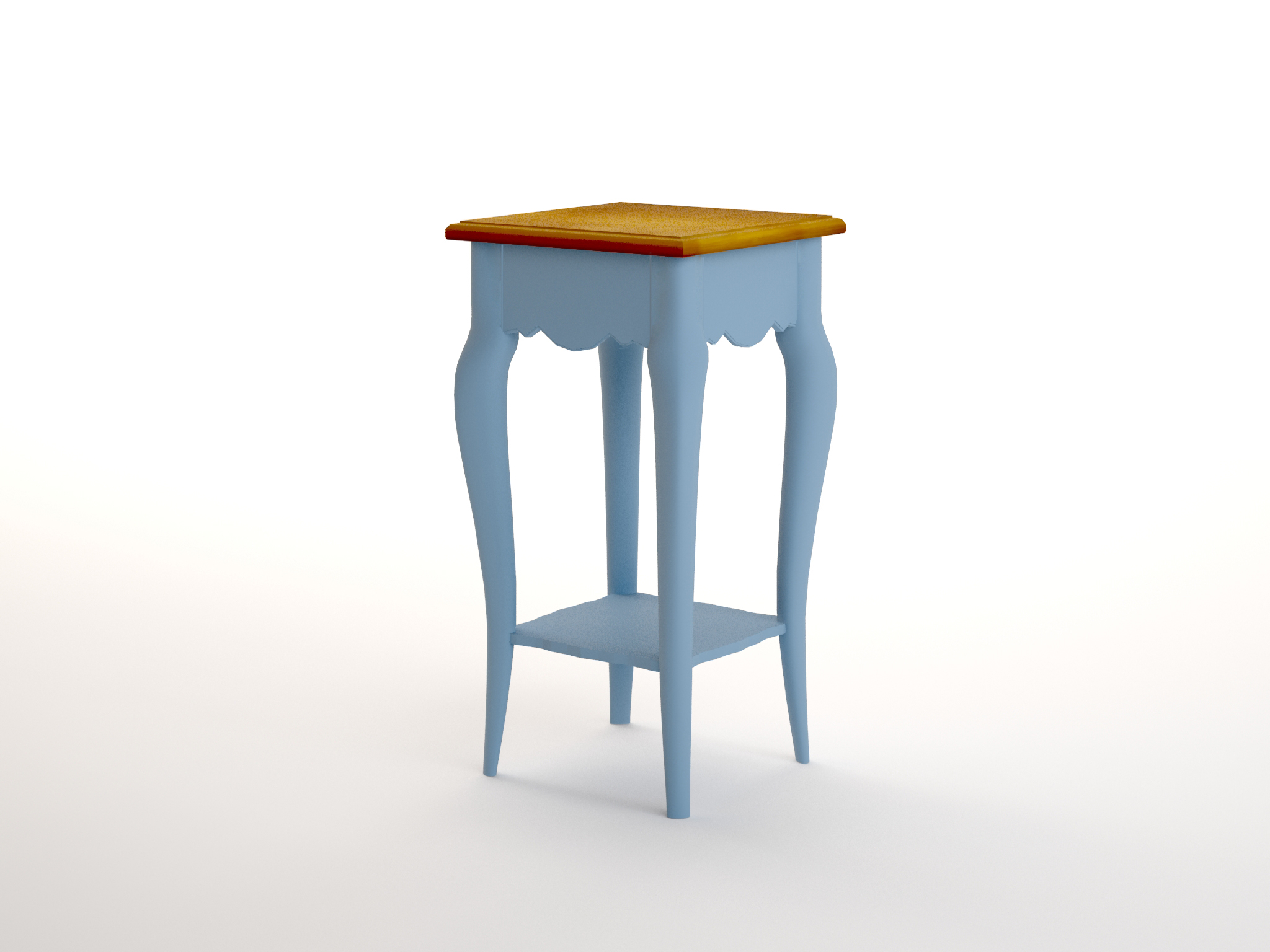 заказать Подставка под цветы "Leontina Blue" низкая арт ST9303B