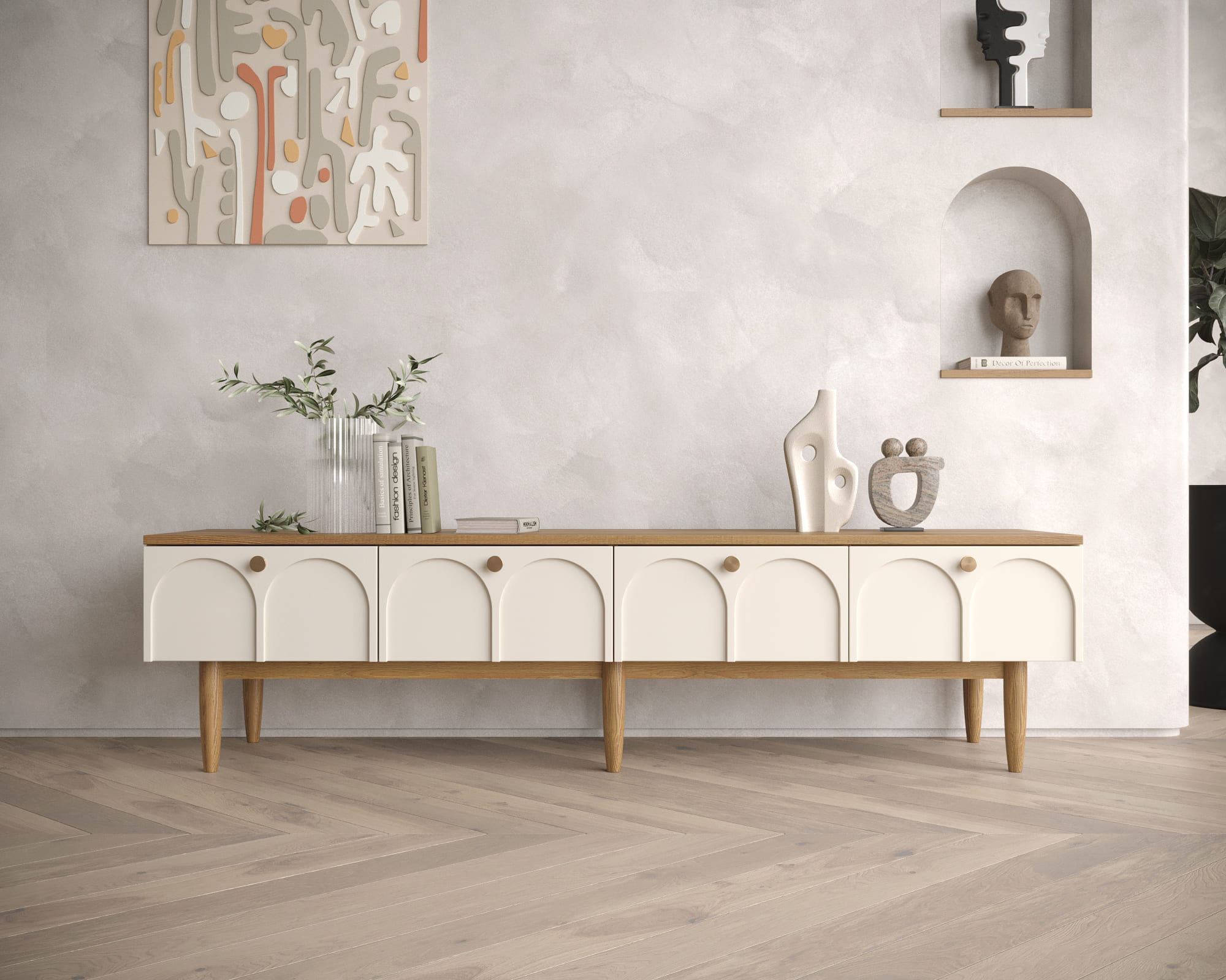 заказать Комод с четырьмя ящиками "Arka" AR07