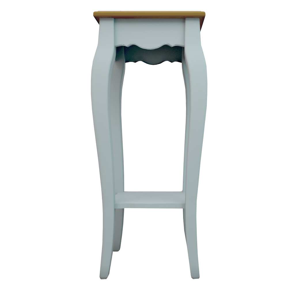 Подставка под цветы "Leontina Blue" высокая арт ST9304B в интерьере