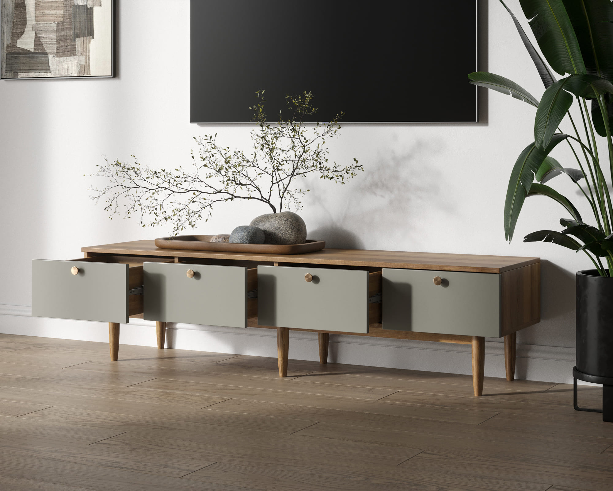 купить Комод с четырьмя ящиками "Arka" AR07-F2 в Москве купить Комод с четырьмя ящиками "Arka" AR07-F2