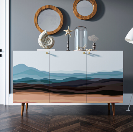 купить Комод "Berber" три дверки 11 принт арт BB01/Print_11 в Москве купить Комод "Berber" три дверки 11 принт арт BB01/Print_11