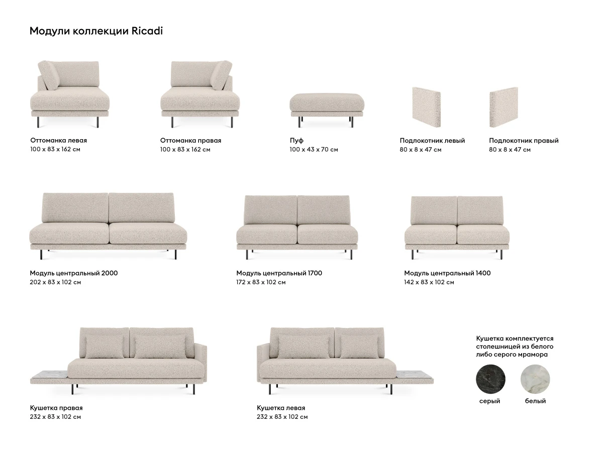 фото Диван Ricadi