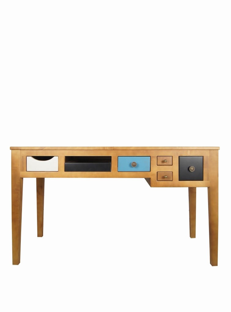 фото Рабочий стол "Aquarelle Birch" арт RE-12ETG/4 в интерьере