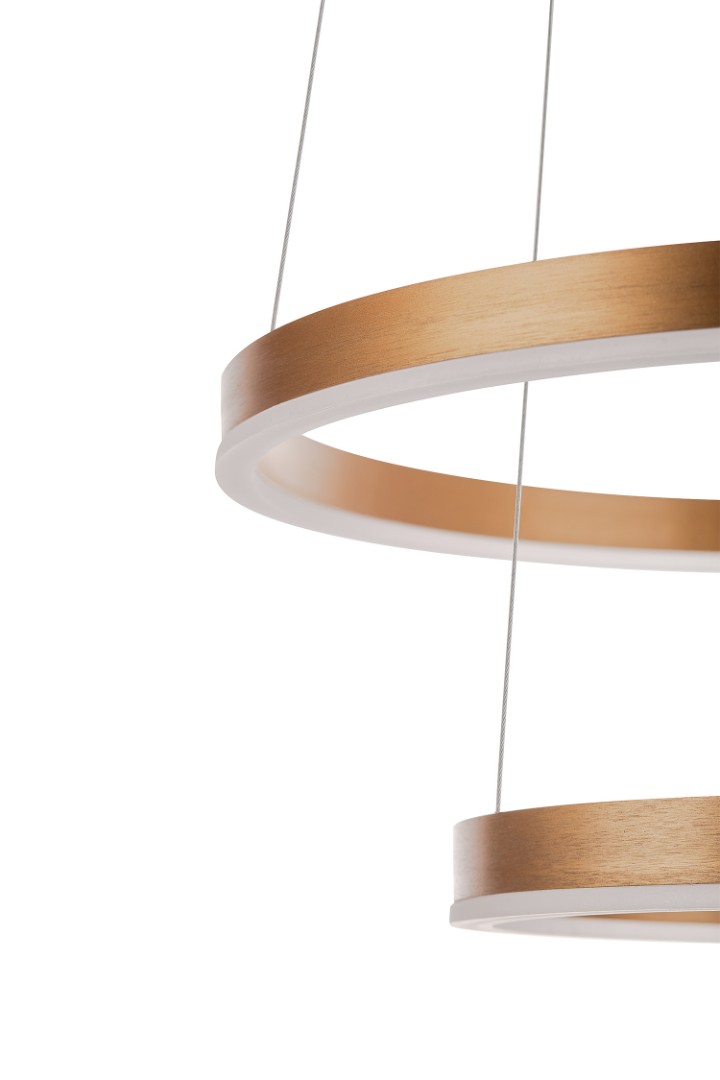 купить Люстра Orblaze 2 rings 400 gold