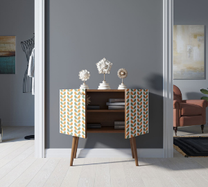 купить Комод на высоких ножках "Berber" малый принт 23 арт BB13/Print_23