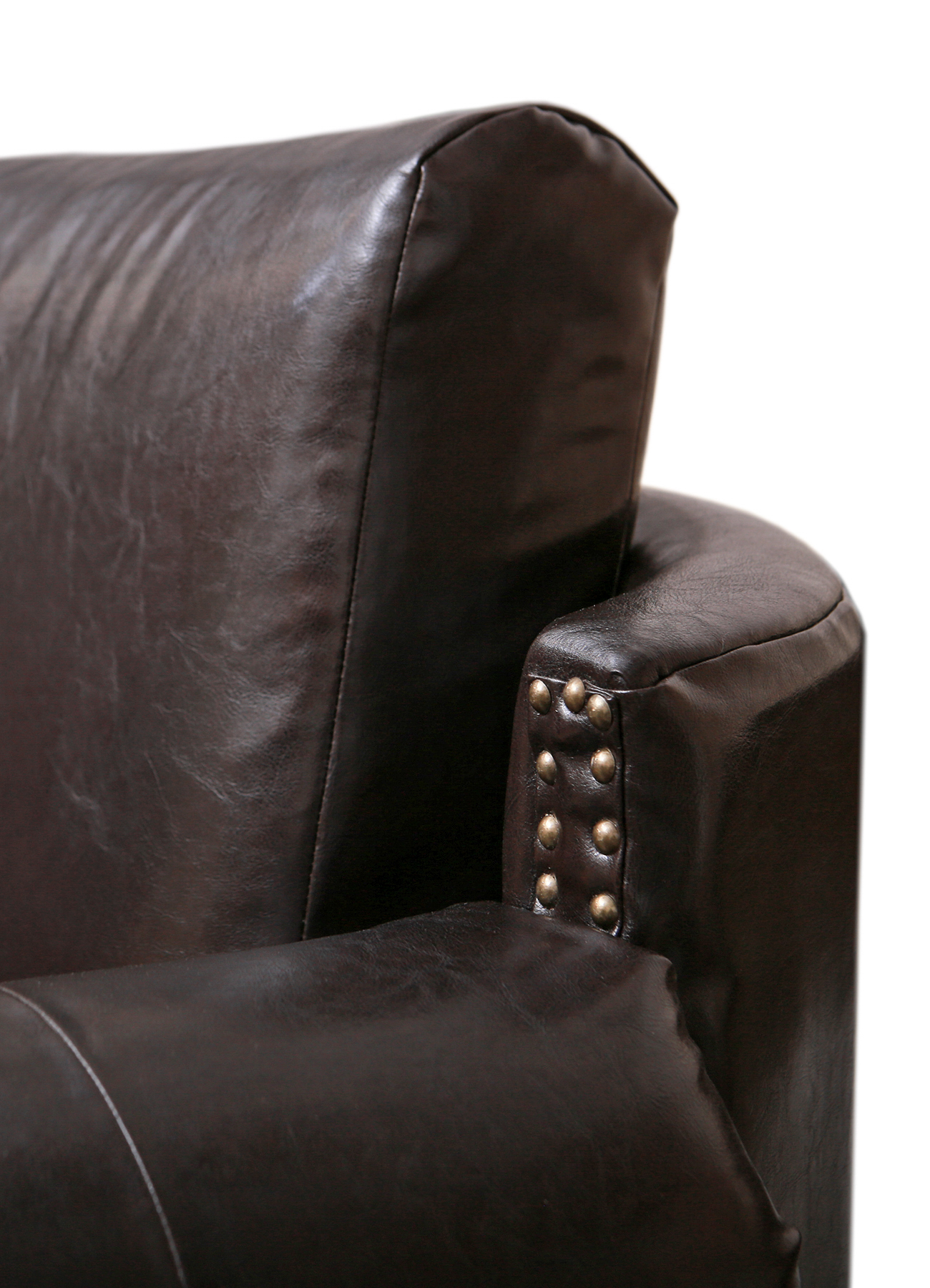 Дизайнерский кожаный диван Toren Brown в интернет-магазине