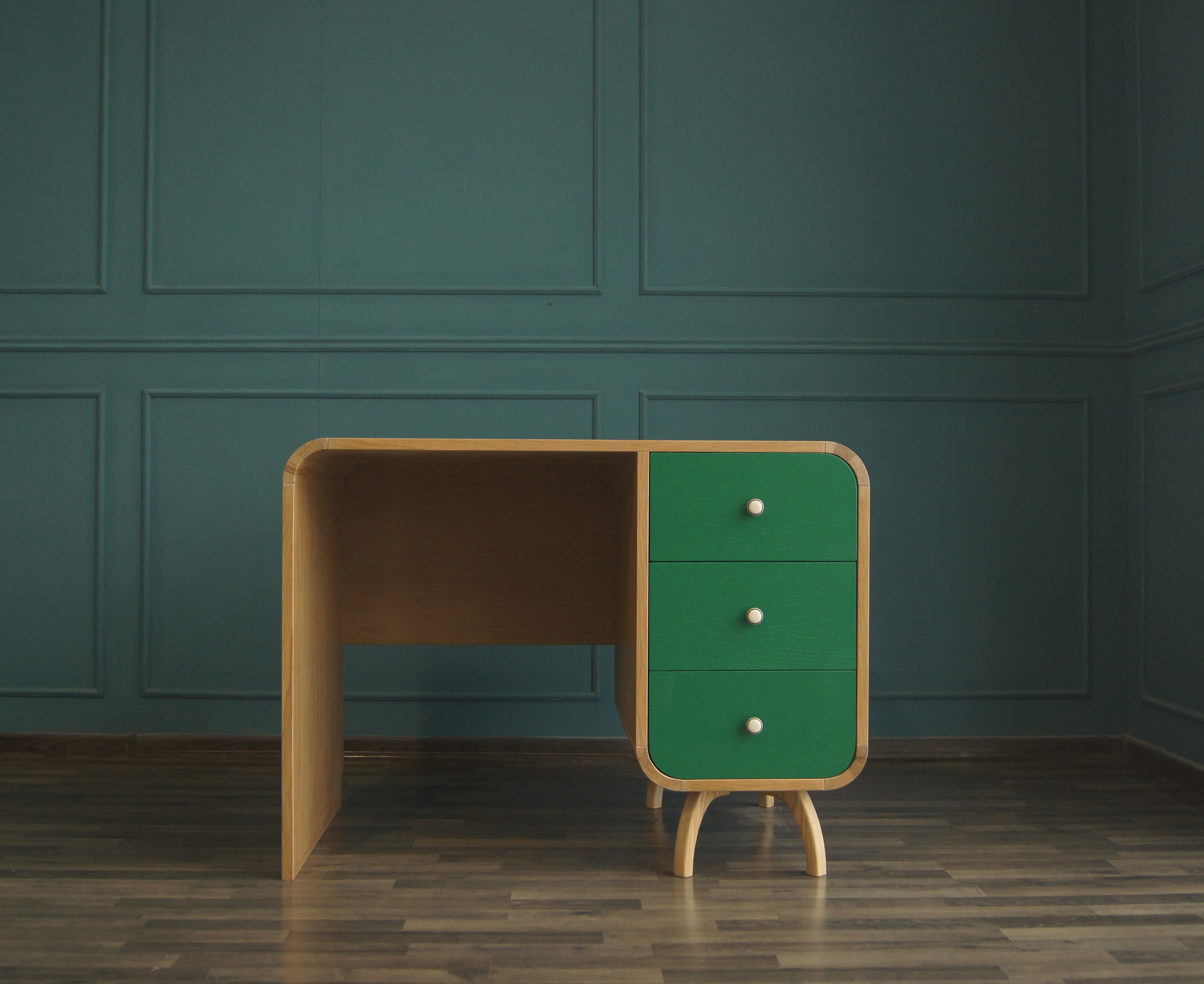 заказать Рабочий стол "Ellipse" с одной тумбой арт EL08/2G