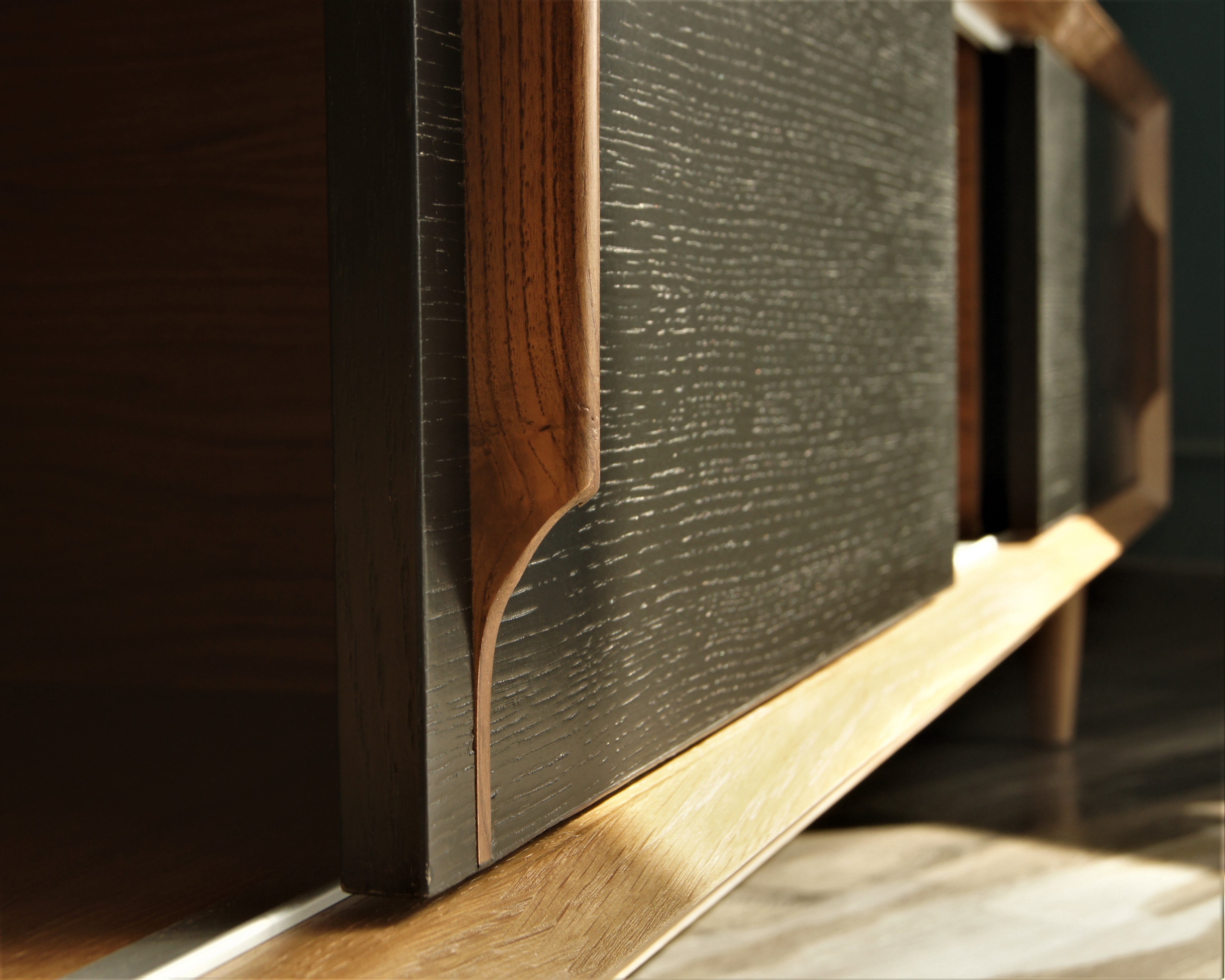 фото Консоль под TV в Скандинавском стиле "Bruni Black" арт BR-22Black в Москве фото Консоль под TV в Скандинавском стиле "Bruni Black" арт BR-22Black