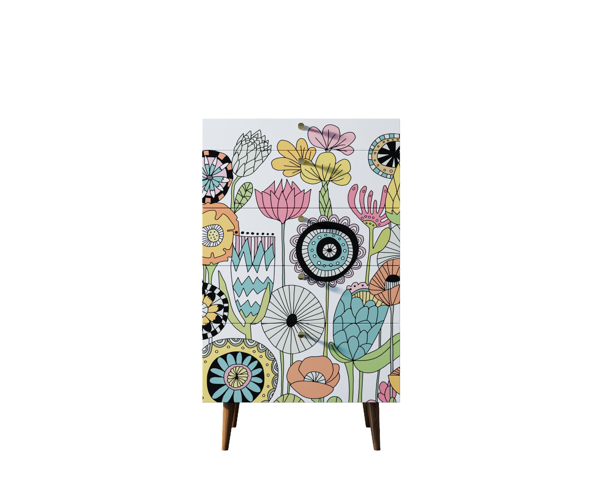 заказать Комод высокий "Berber"  арт BB10/Print_03