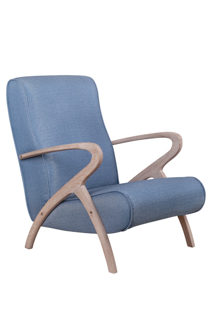 купить Низкое кресло Fobos blue